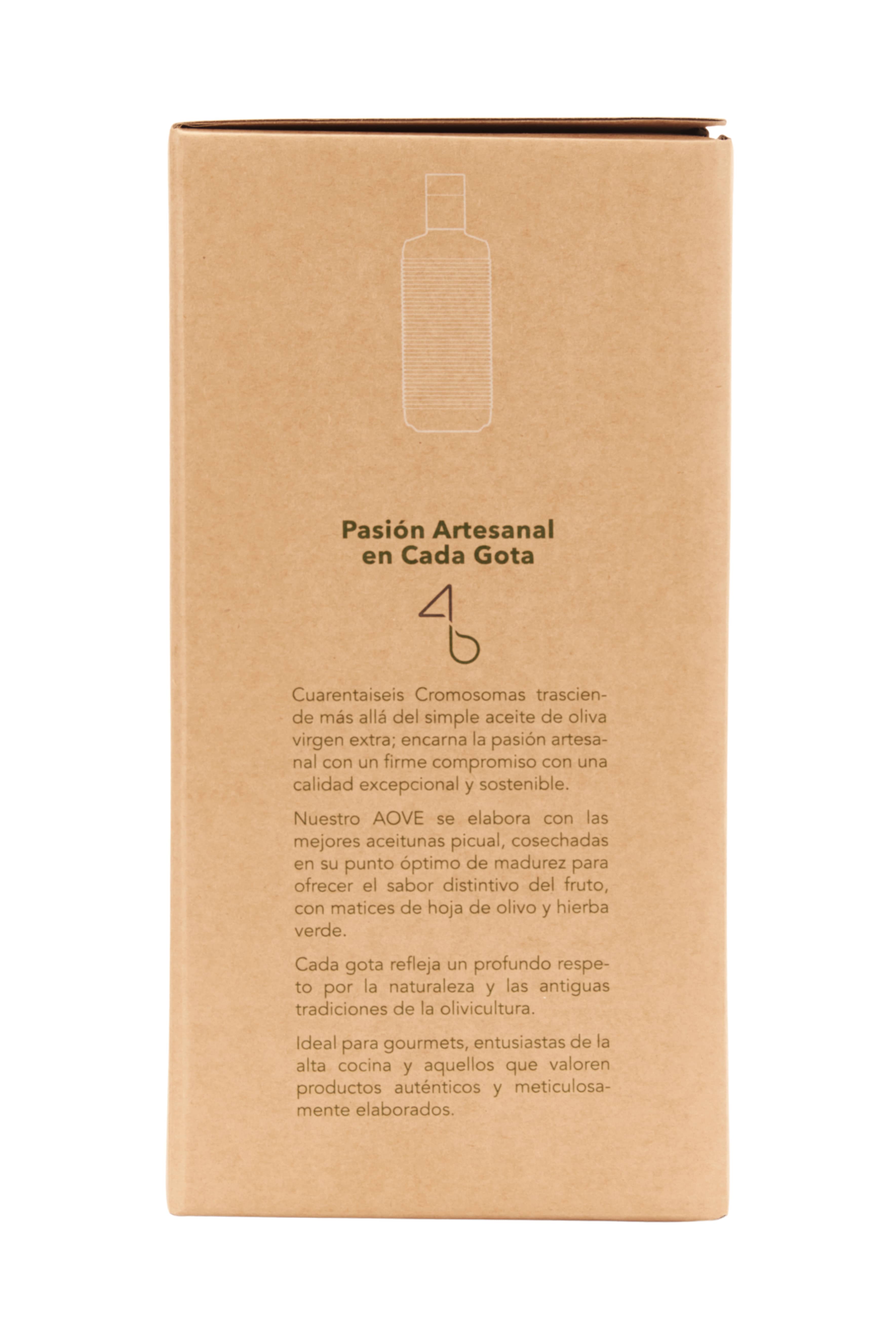 AOVE Cuarentaiseis Cromosomas Picual 500ml